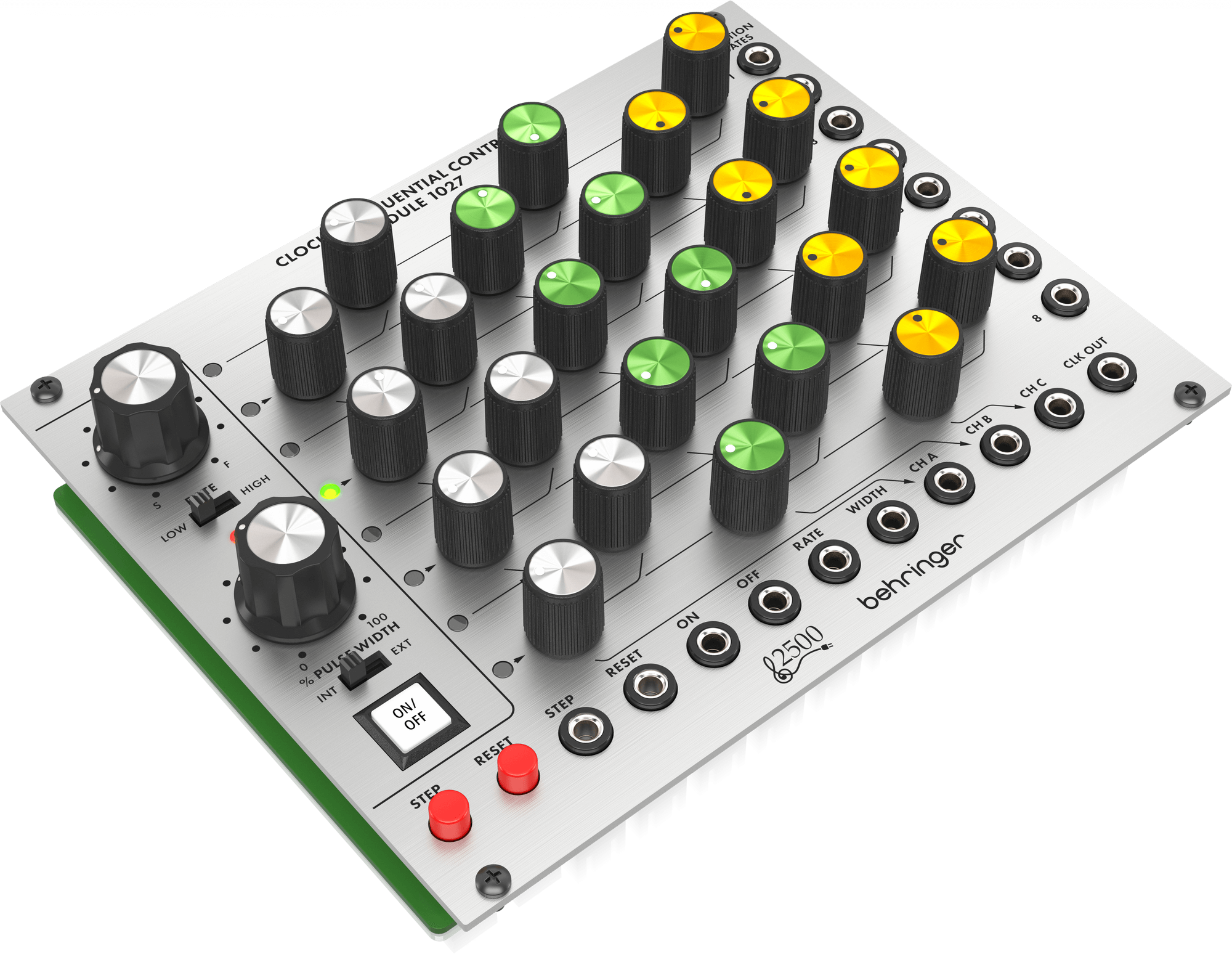 behringer 1027 モジュラーシンセ ユーロラック 本体 CLOCKED SEQUENTIAL CONTROL MODULE 1027 | Behringer