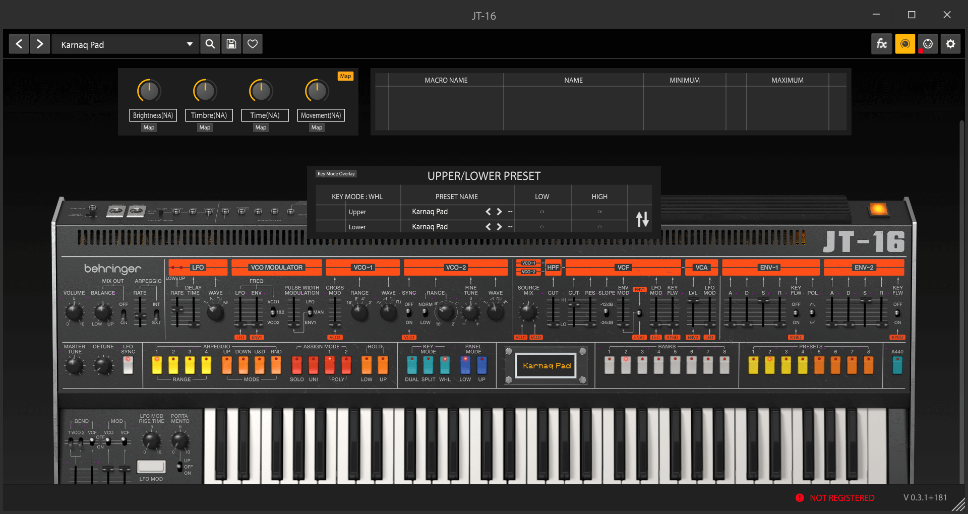 JT-16 VST