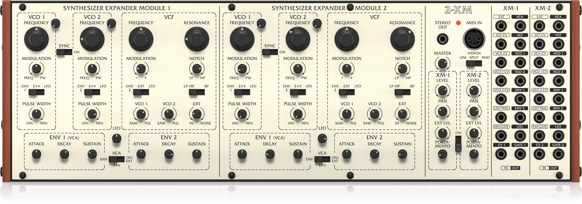 Behringer 2-XM モジュラーシンセ　ユーロラック　dtm daw 2-XM | Behringer