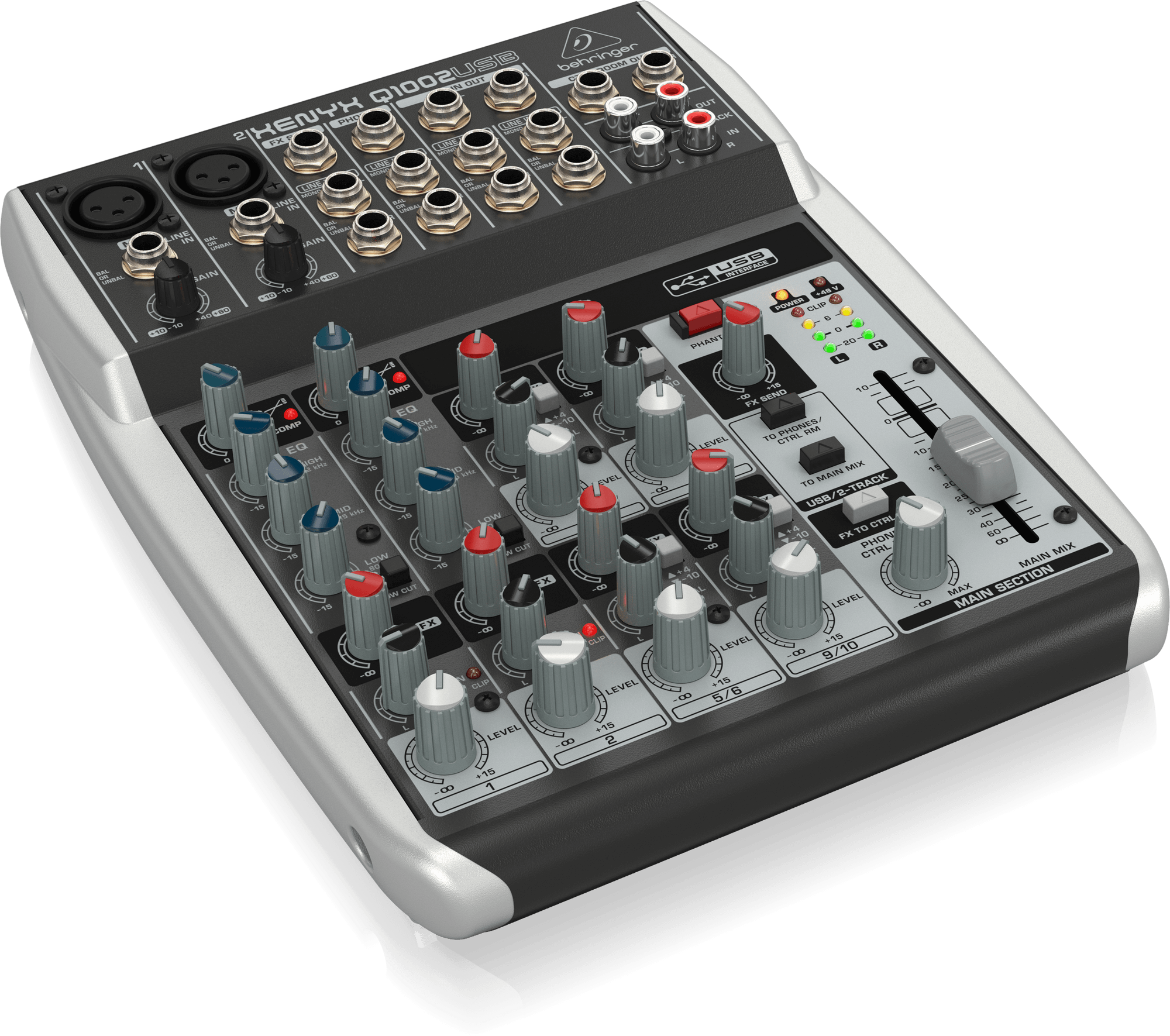 Behringer XENYX Q1002 USB アナログミキサー Q1002USB | Behringer