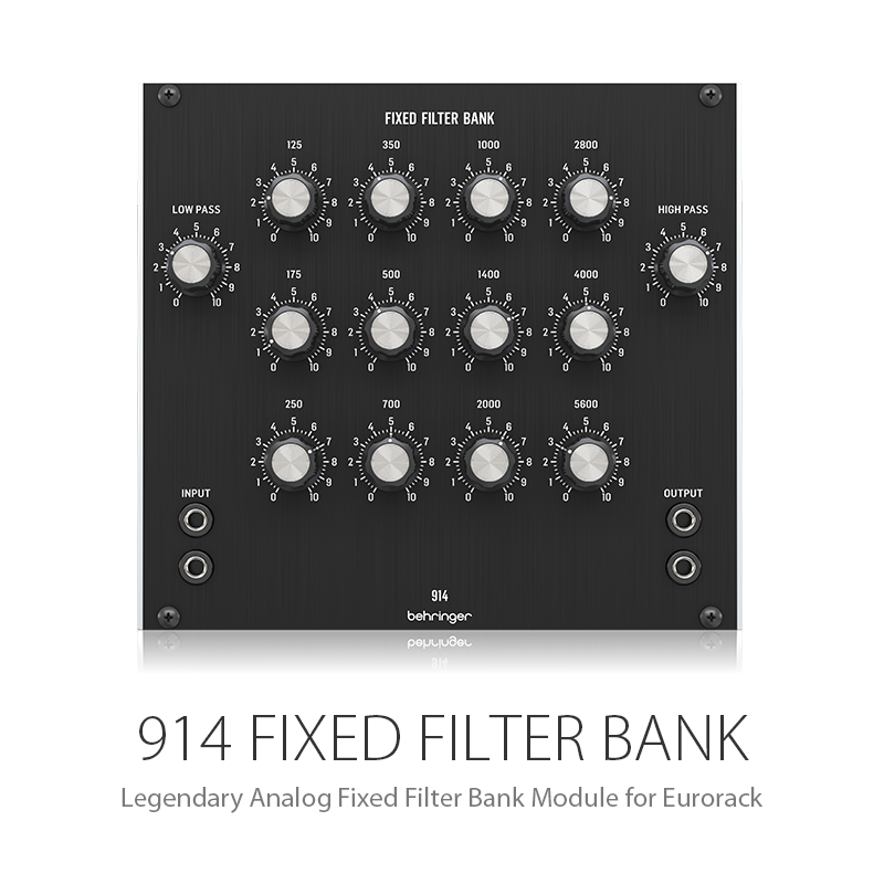 914 FIXED FILTER BANK | Behringer