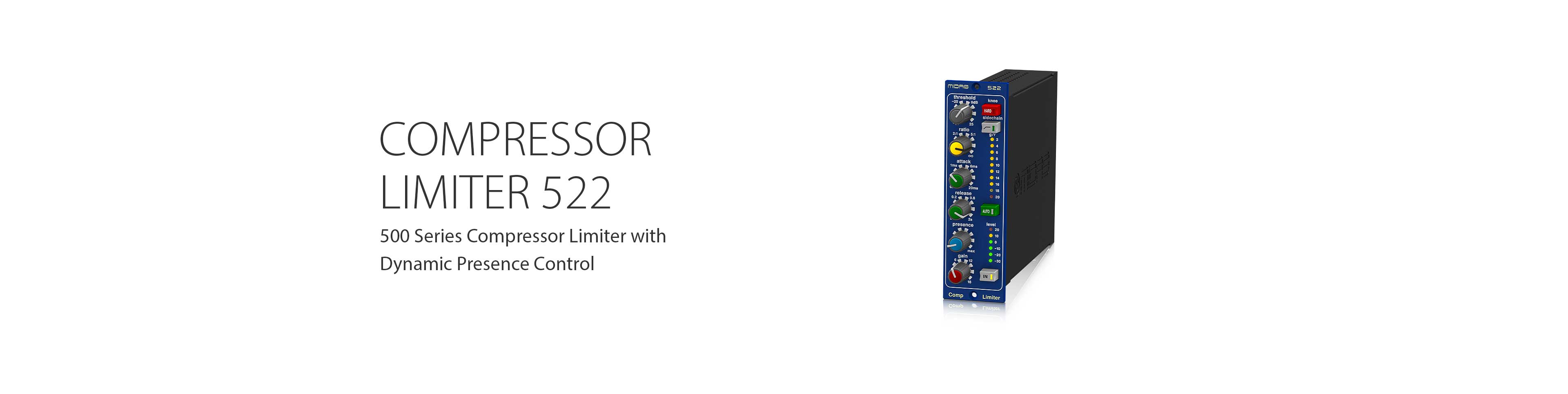 mssです COMPRESSOR LIMITER 522 | Midas