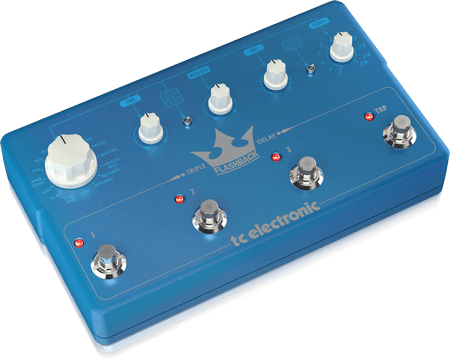 Intuitive Three-Engine Delay Pedal with Flexible