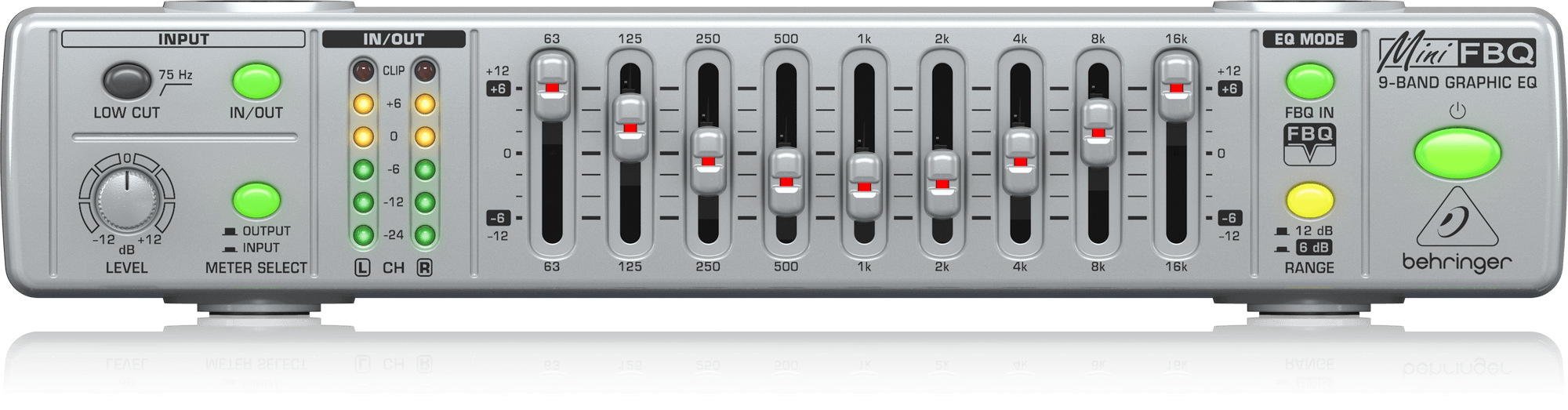 極美品・正規箱ありBEHRINGER FBQ800 グラフィックイコライザー FBQ800 | Behringer