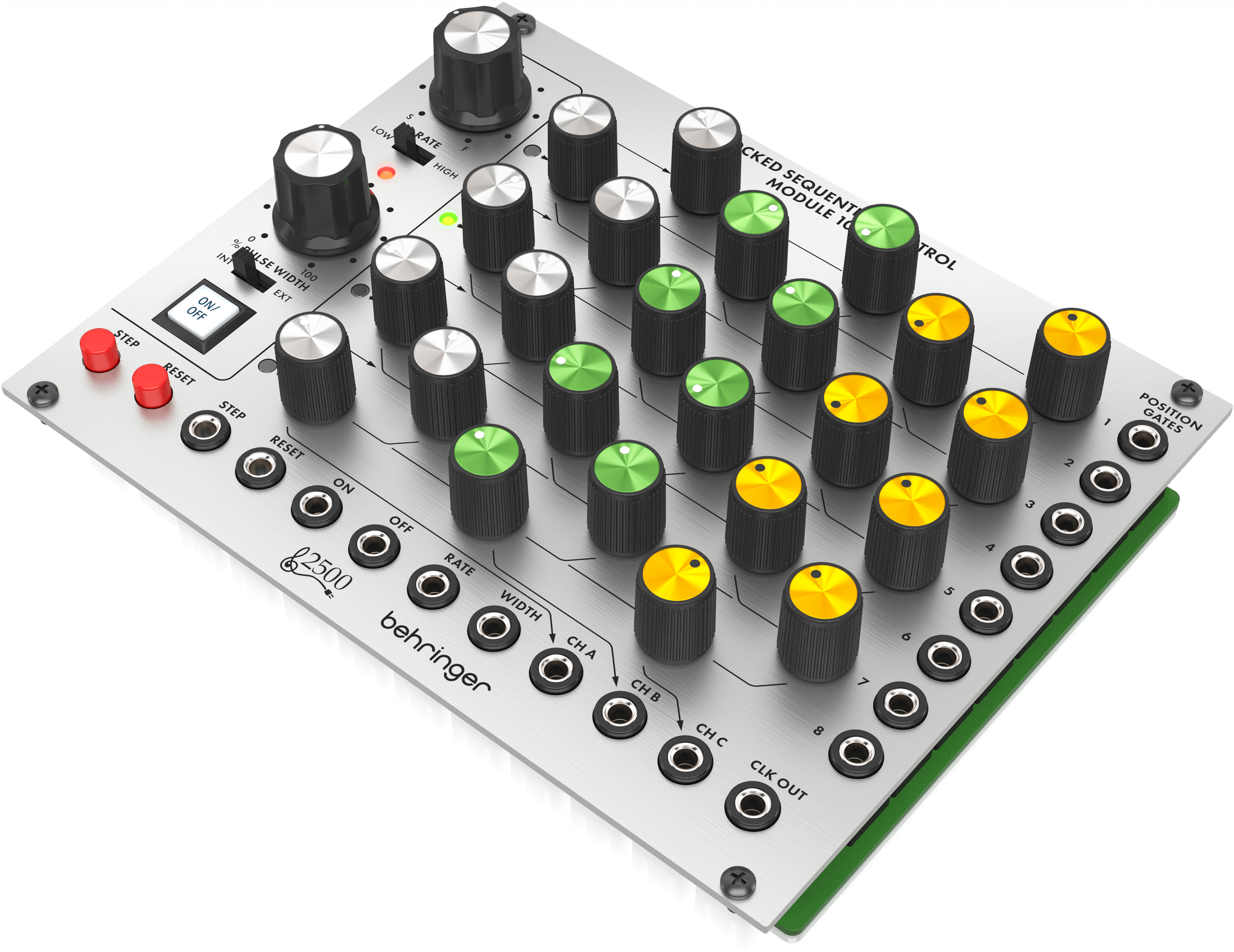 behringer 1027 モジュラーシンセ ユーロラック 本体 CLOCKED SEQUENTIAL CONTROL MODULE 1027 | Behringer
