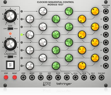 CLOCKED SEQUENTIAL CONTROL MODULE 1027, image 1 of 3