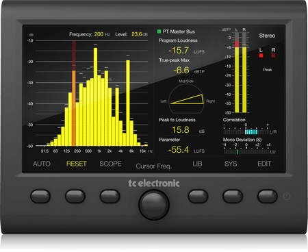 Stereo Audio Meter with 7