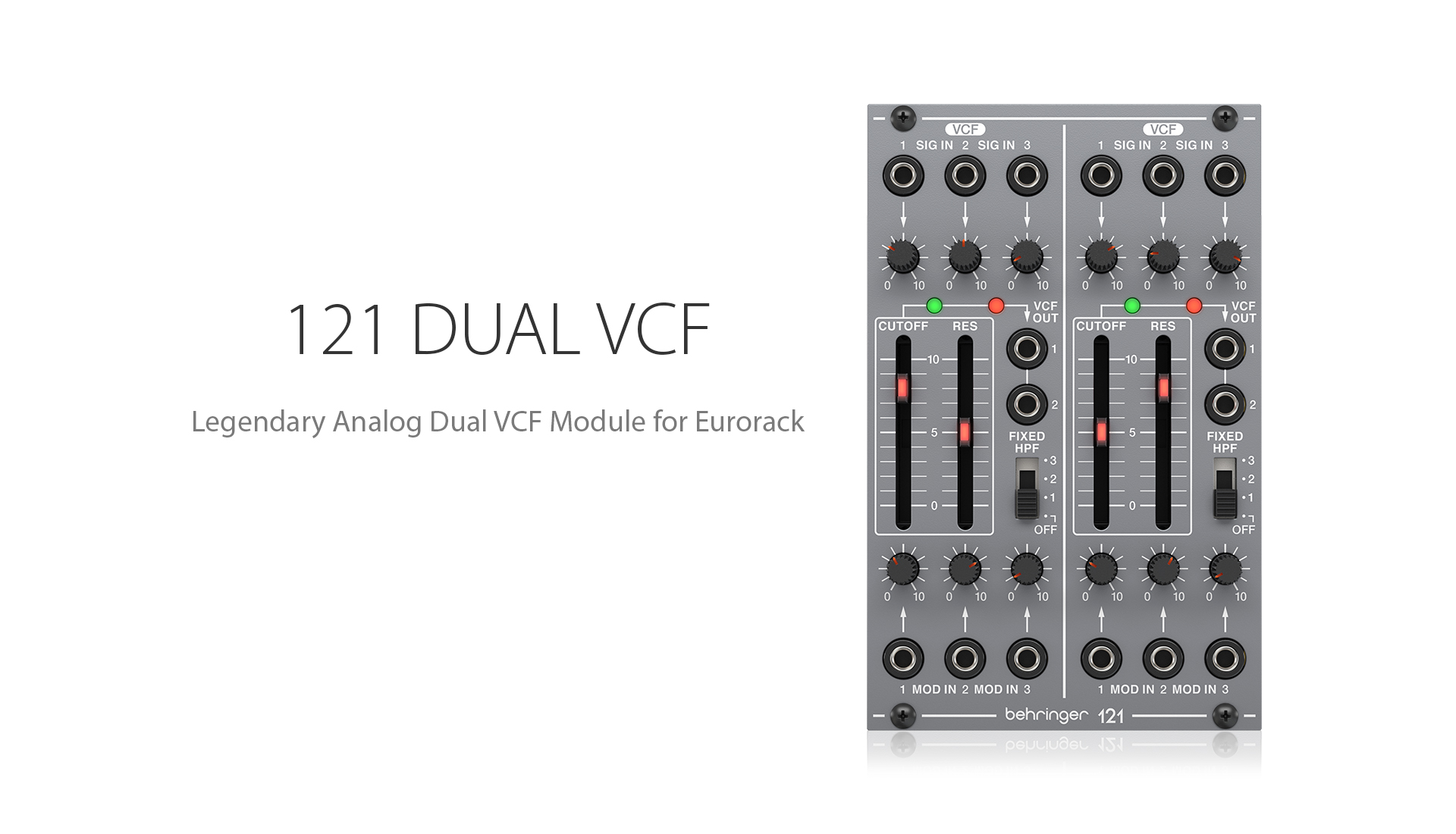 121 DUAL VCF | Behringer