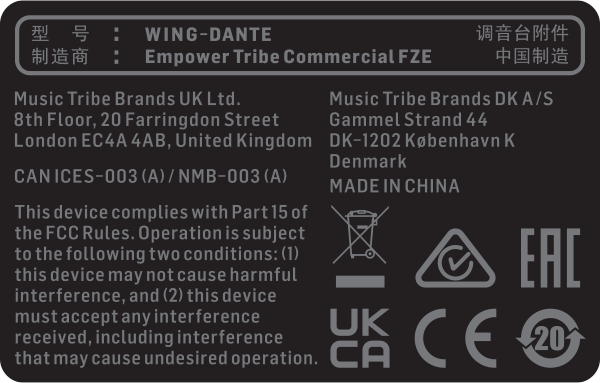 WING-DANTE