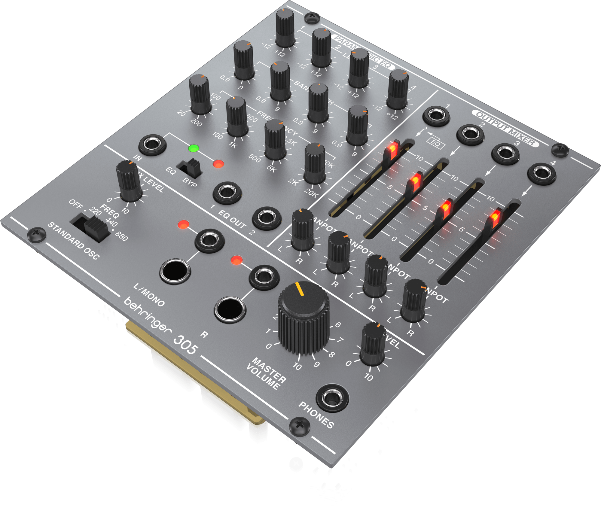 305 EQ/MIXER/OUTPUT | Behringer 305 EQ/MIXER/OUTPUT | Behringer
